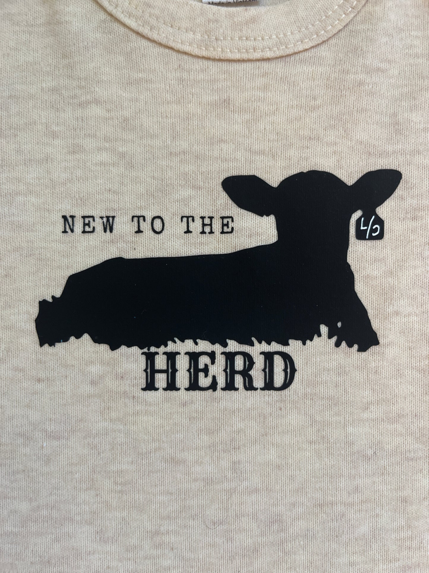 Branded New to the Herd Onesie