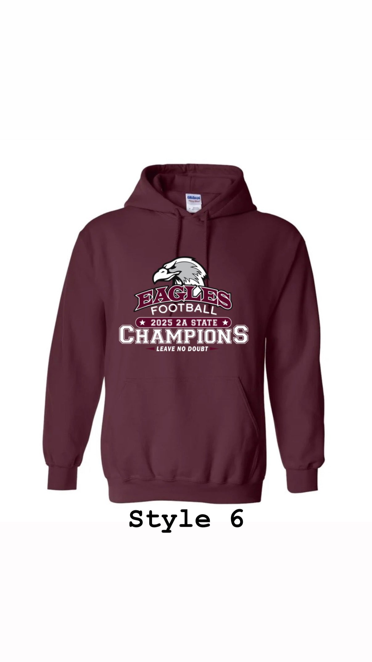 Maroon State Champion Hoodie