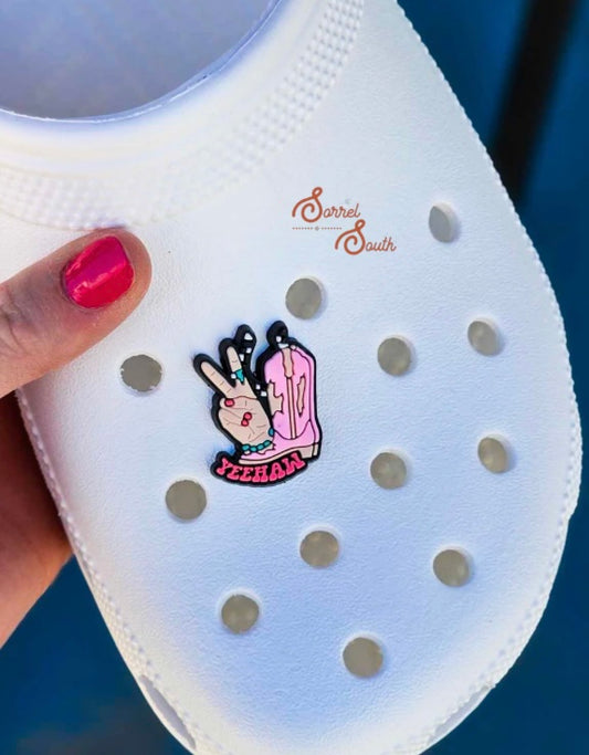 Crock Charm Yeehaw
