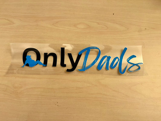 Only Dads Sticker