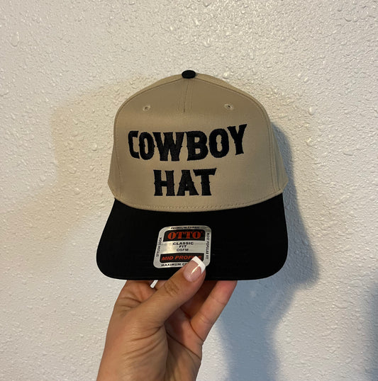 Cowboy Hat Trucker Hat