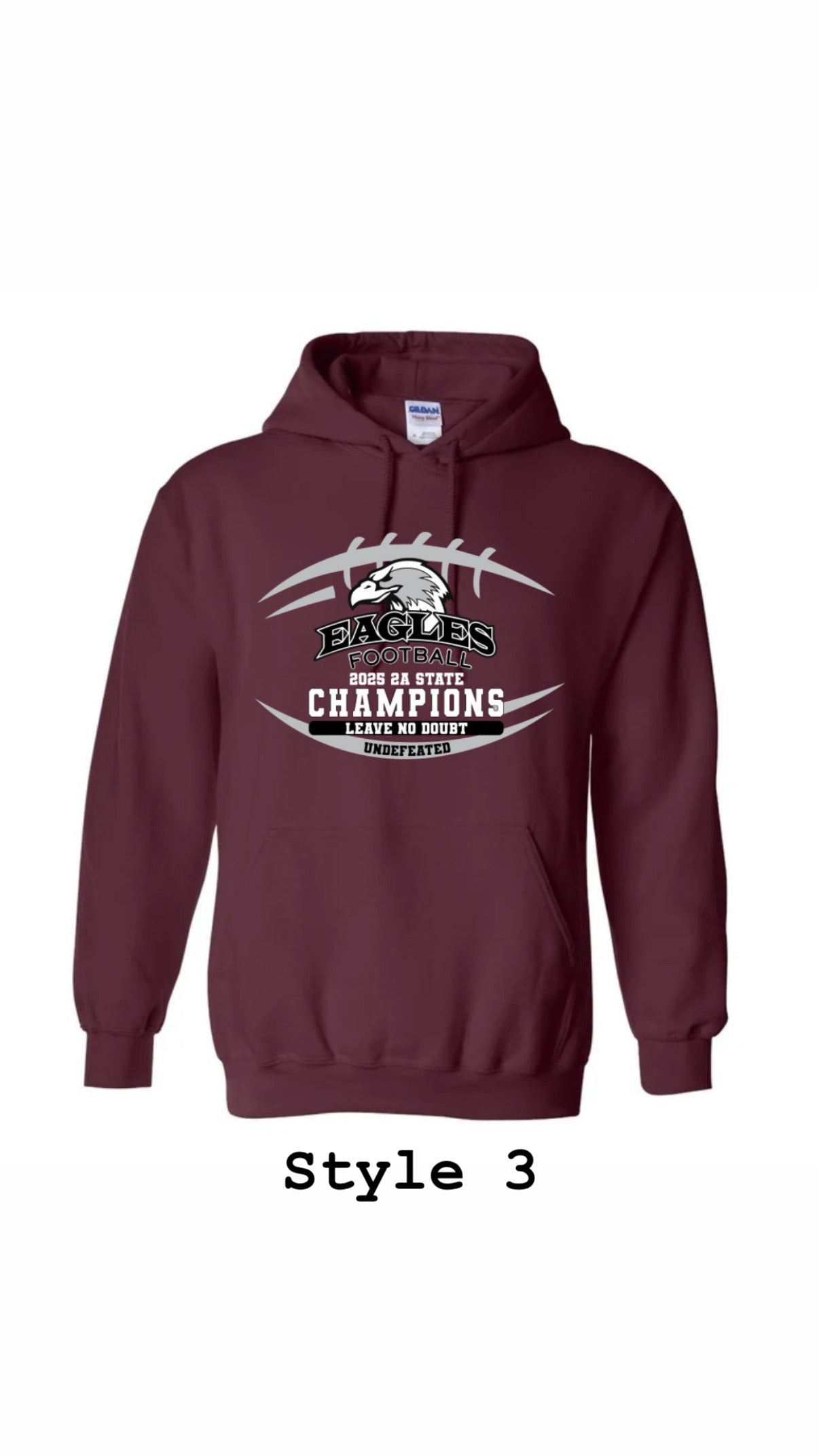 Maroon State Champion Hoodie