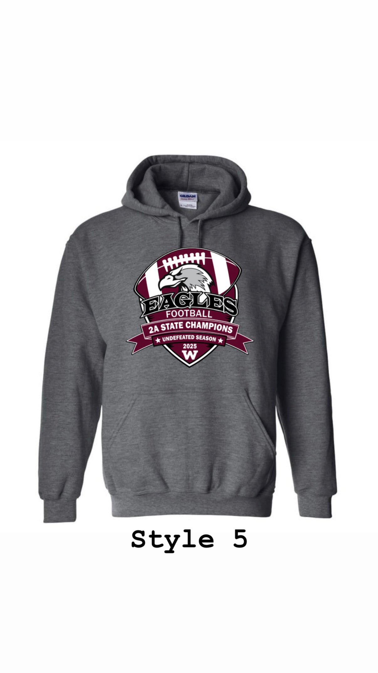 Gray State Champion Hoodie