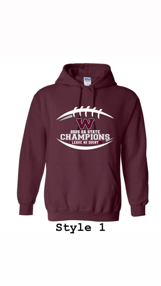 Maroon State Champion Hoodie