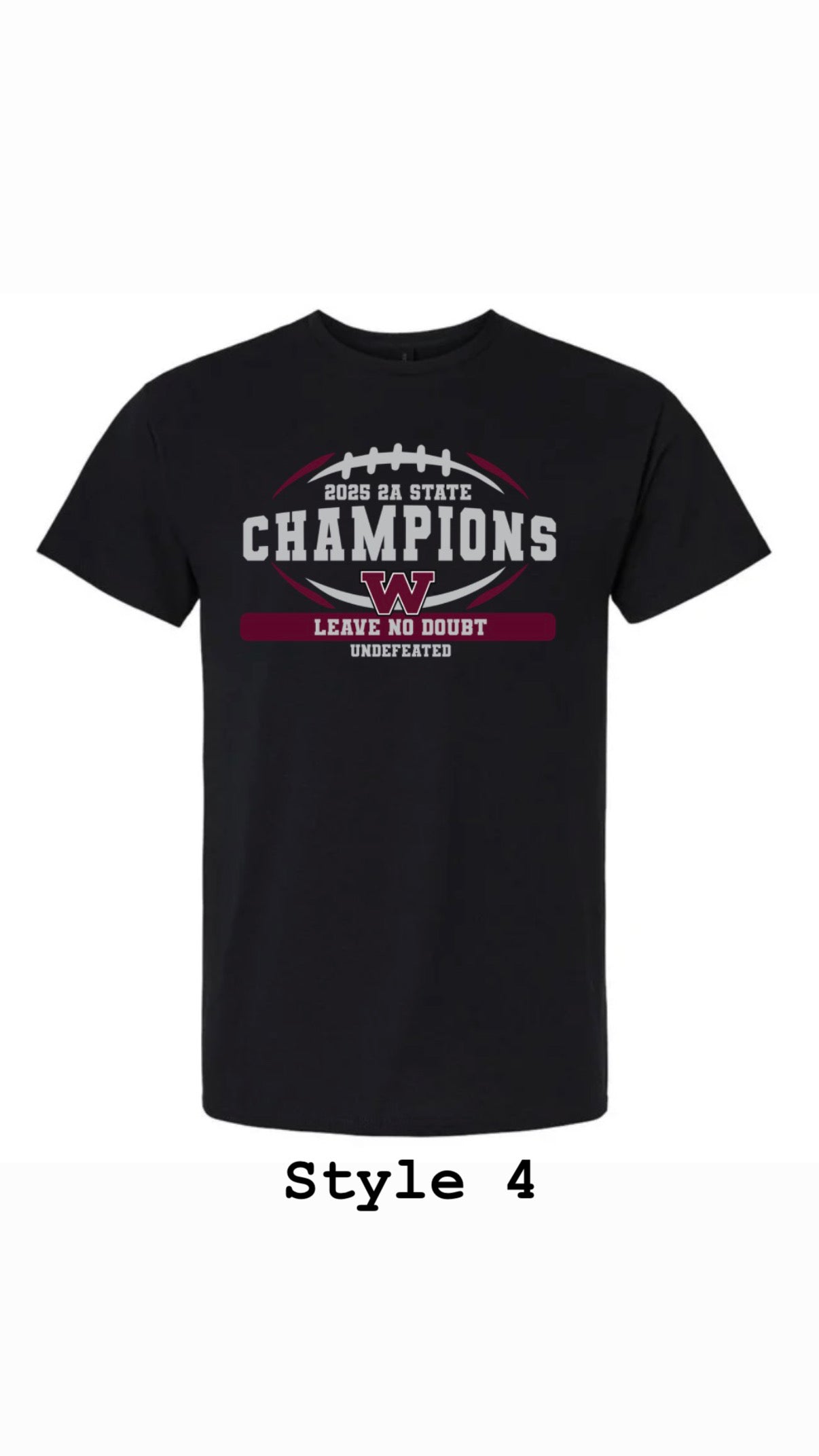 Black State Champion T Shirt