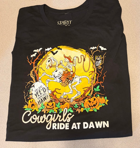 Cowgirls Ride at Dawn T
