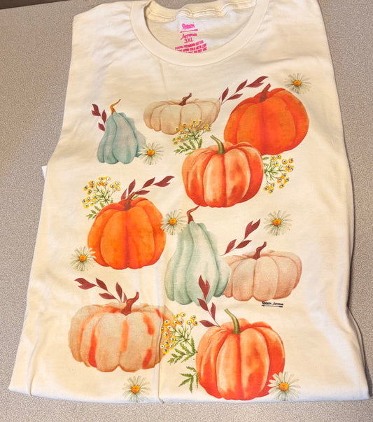 Pumpkins w/ Rhinestones T