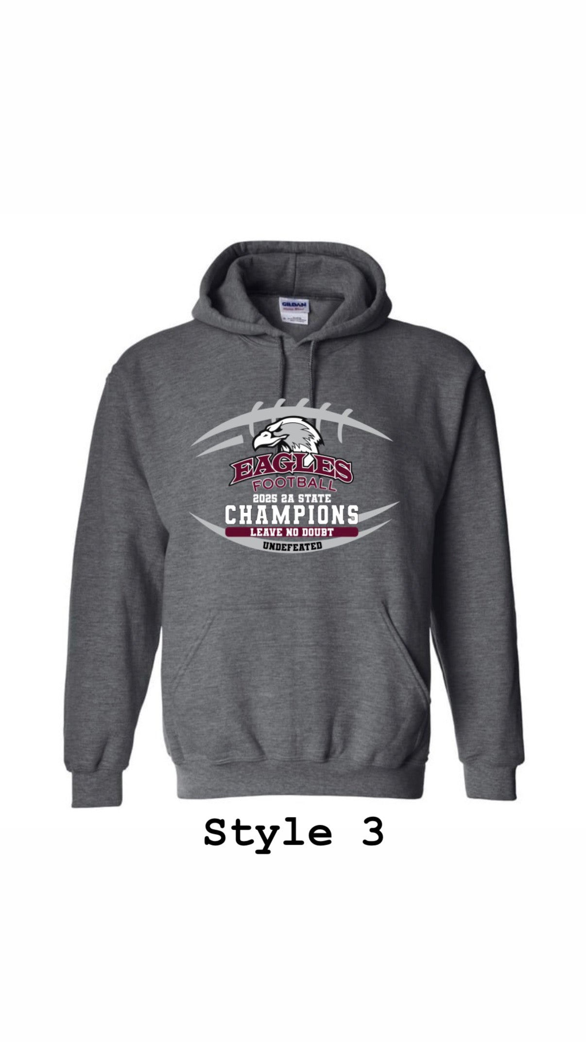 Gray State Champion Hoodie