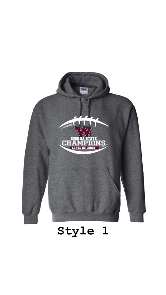 Gray State Champion Hoodie