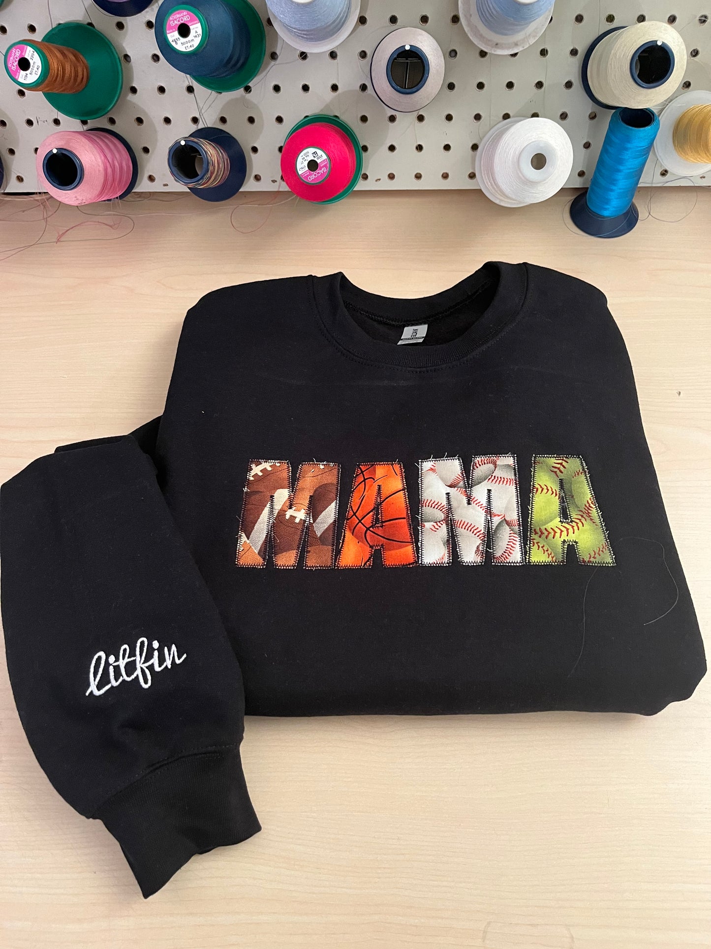 Four Sports Mama Crewneck