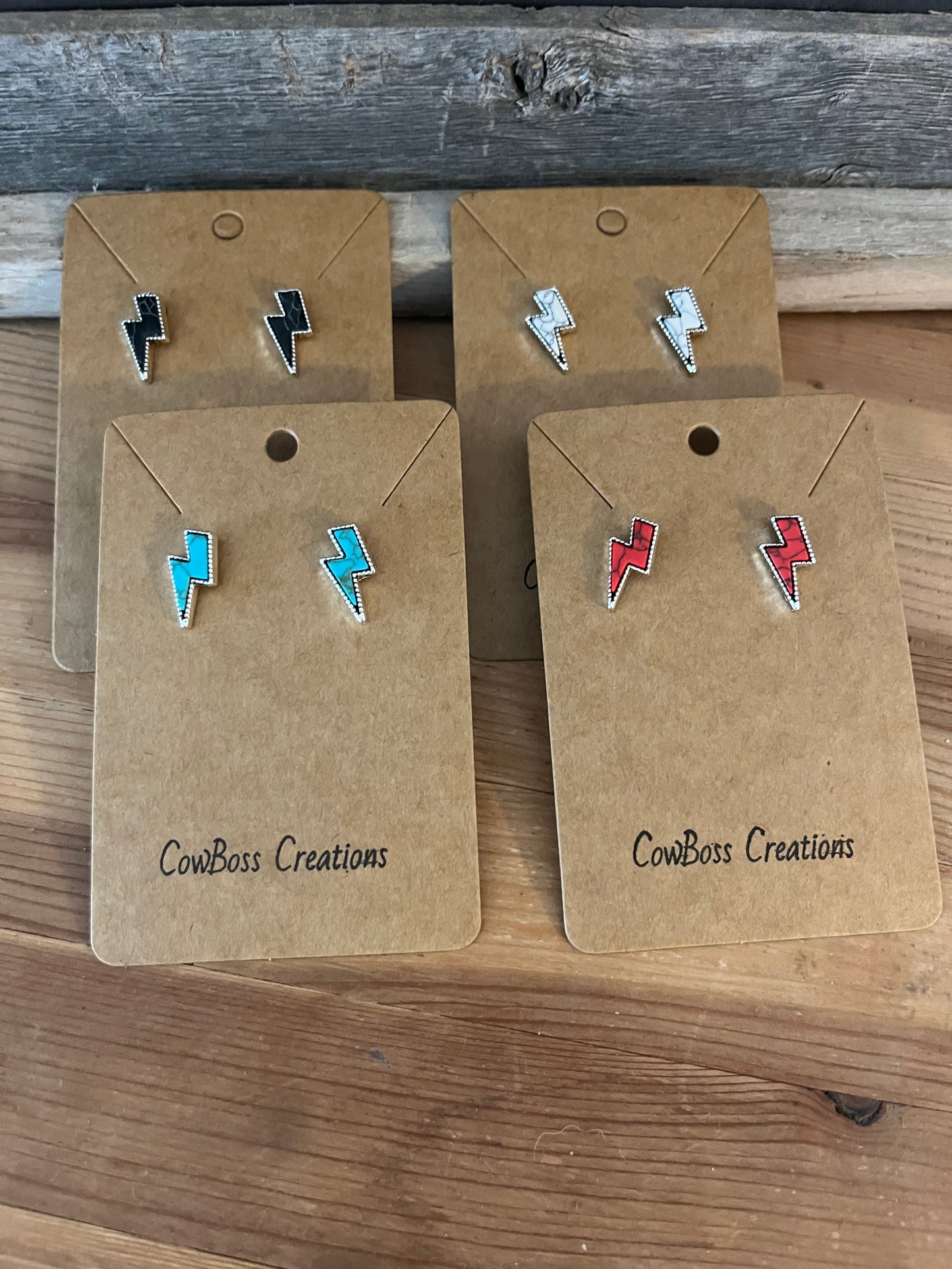 Lightening Stud Earrings