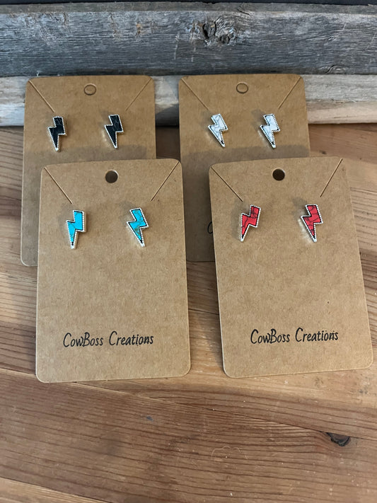 Lightening Stud Earrings