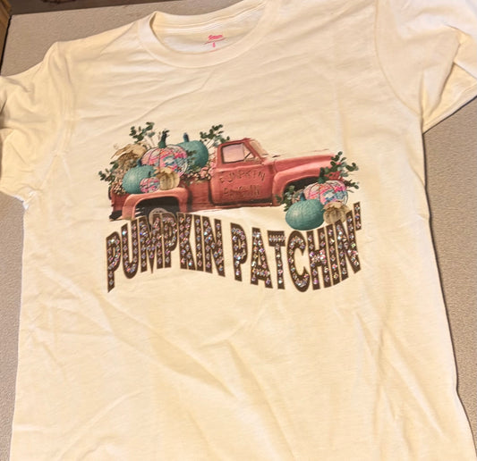 Pumpkin Patch w/ Rhinestones T