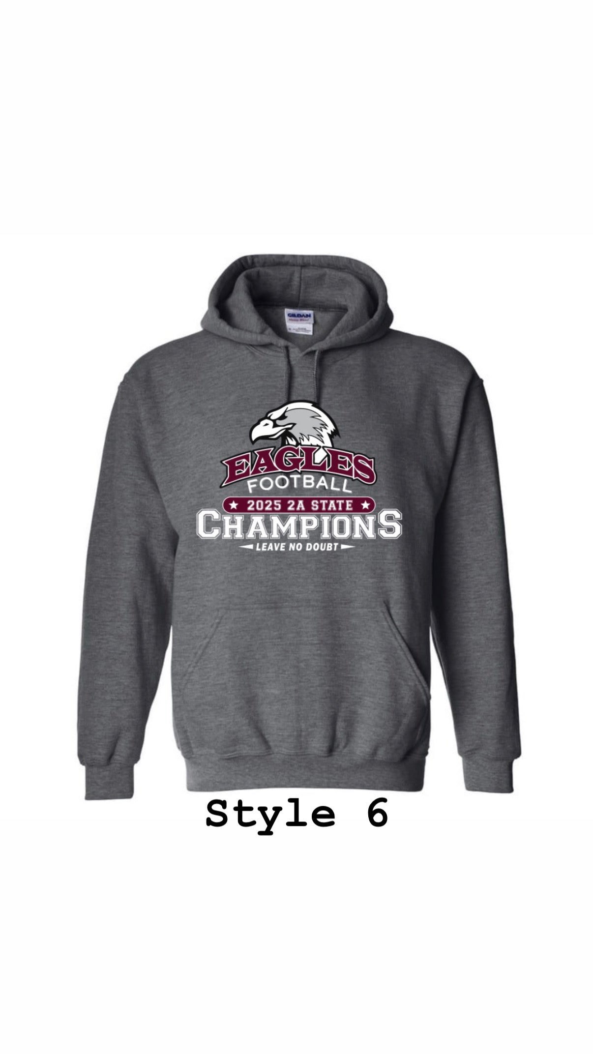 Gray State Champion Hoodie