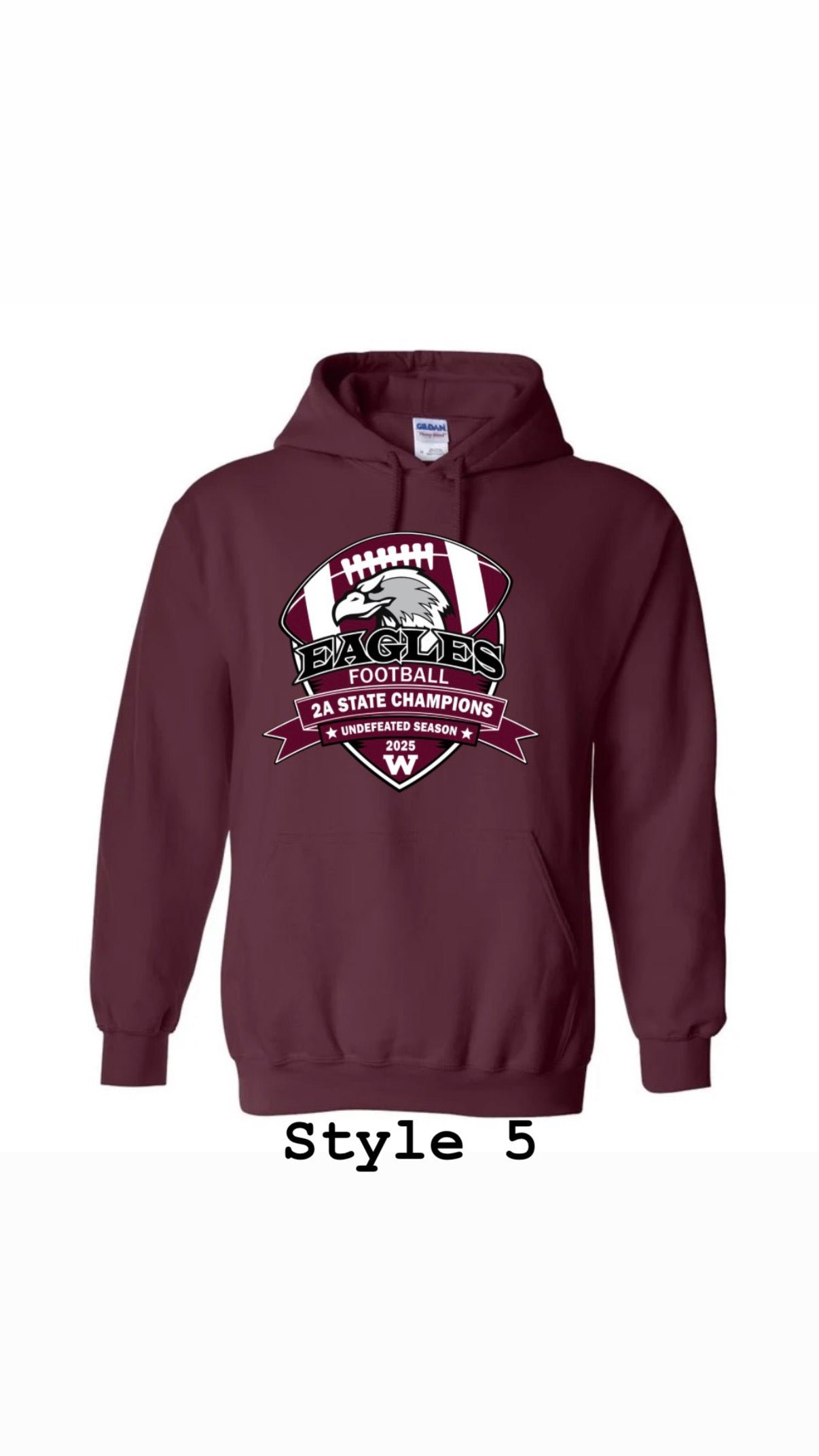 Maroon State Champion Hoodie
