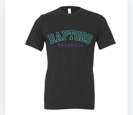 Raptors Custom Back T Shirt