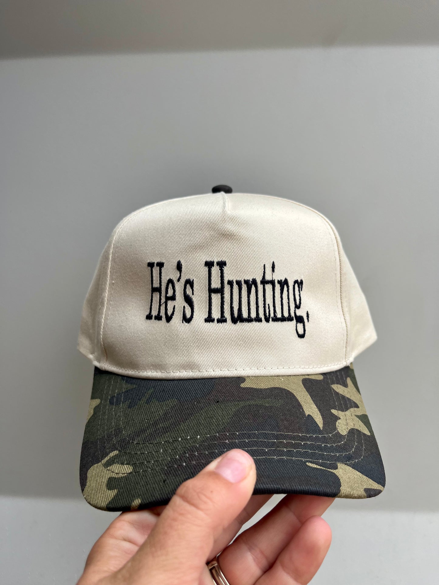 He’s Hunting Trucker Hat