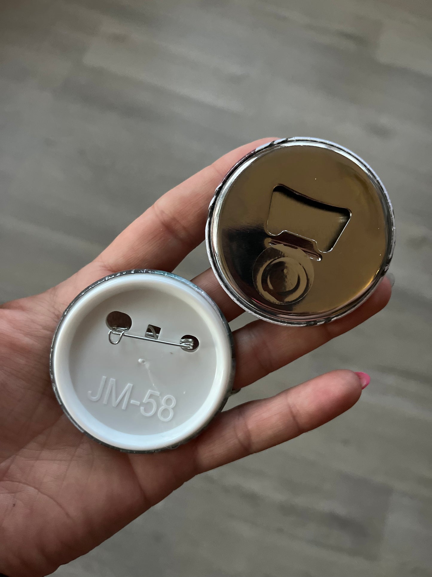 Custom Buttons & Fridge Magnet Bottle Openers